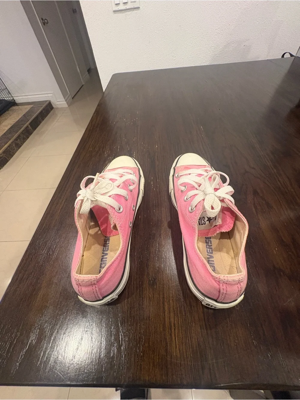 Converse Kids' Pink Low Top Sneakers